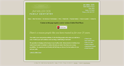 Desktop Screenshot of jimmillerdds.com